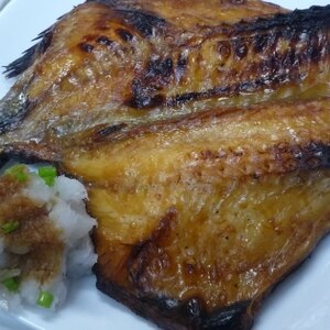 干し魚をおいしく♪みょうがとねぎのおろしポン酢